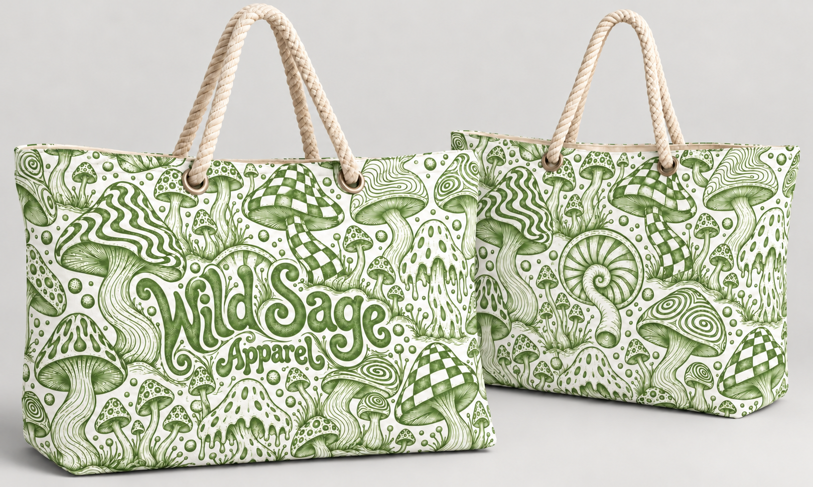 Spore & Wander Weekender — Sage Daydream